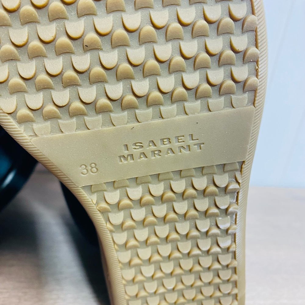 Brand new Isabel Marant bekett leather wedge sneakers size 7,5 no box - Picture 12 of 13